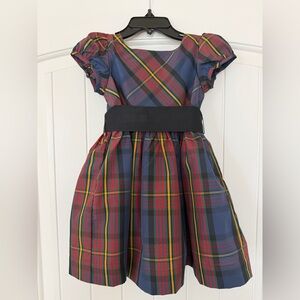 Ralph Lauren Kids - Plaid Dress with Black Belt